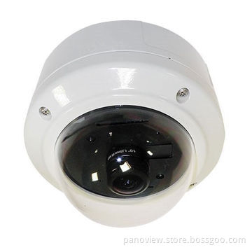 CMOS Outdoor Waterproof CCTV and Day/Night Dome Camera with Up to 1,280 x 720 Pixels
